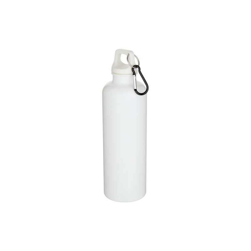 Garrafa de água de plástico reciclado RCS Oregon 750 ml, cor sólida, com mosquetão