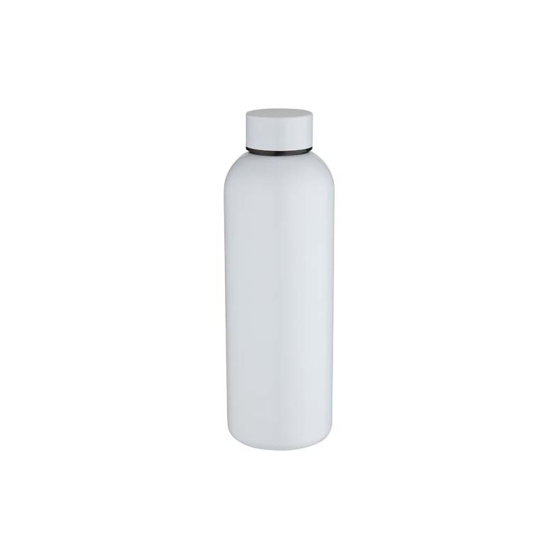 Garrafa de água de aço inoxidável de parede única reciclada RCS de 750 ml de sublimação "Spring"