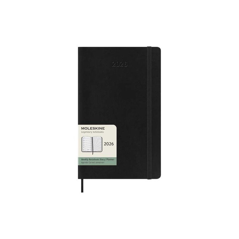 Bloco de notas de capa mole L para 12 meses "Moleskine"