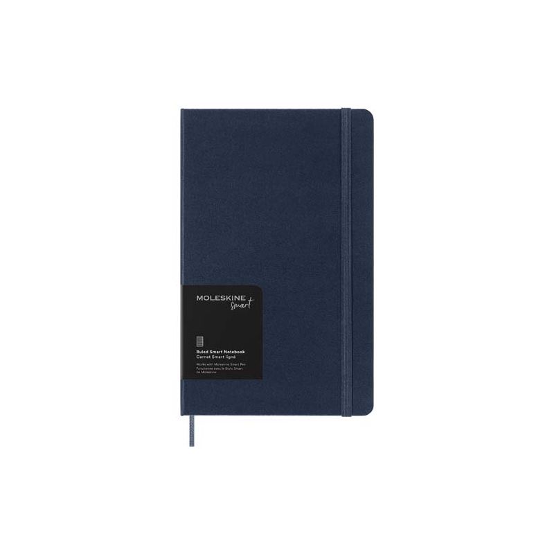 Bloco de notas grande inteligente - pautado "Moleskine"