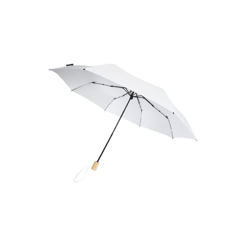 Guarda-chuva de RPET com 21'', dobrável à prova de vento "Birgit"