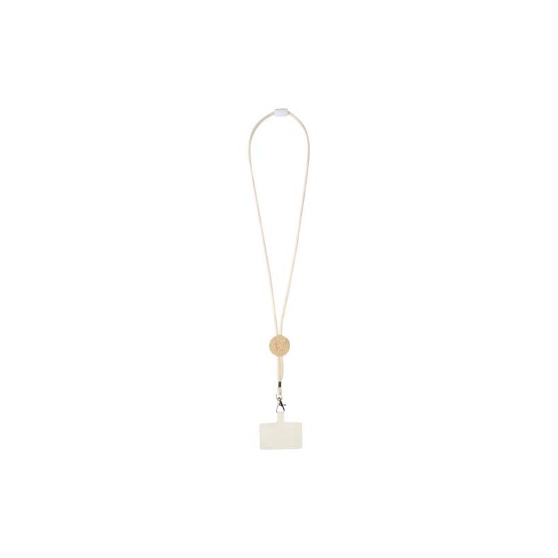 Lanyard para smartphone com detalhes em bambu "Adhab"