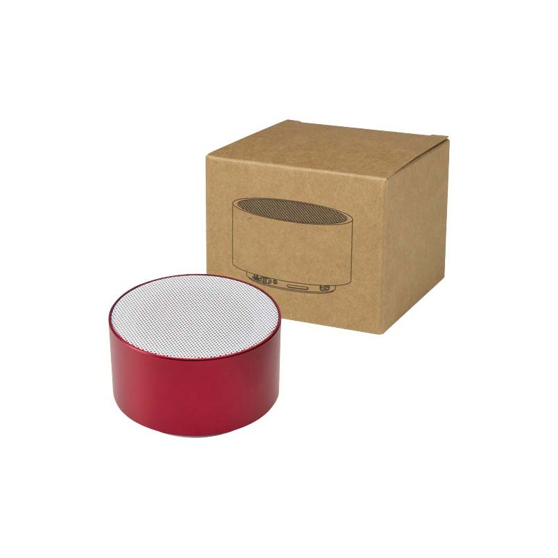Coluna de som Bluetooth® sem fios de 3 W de alumínio reciclado "Ankaa"