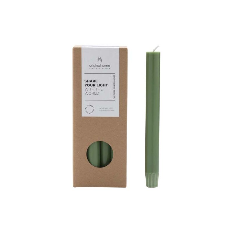 Vela de jantar de matcha "Originalhome"