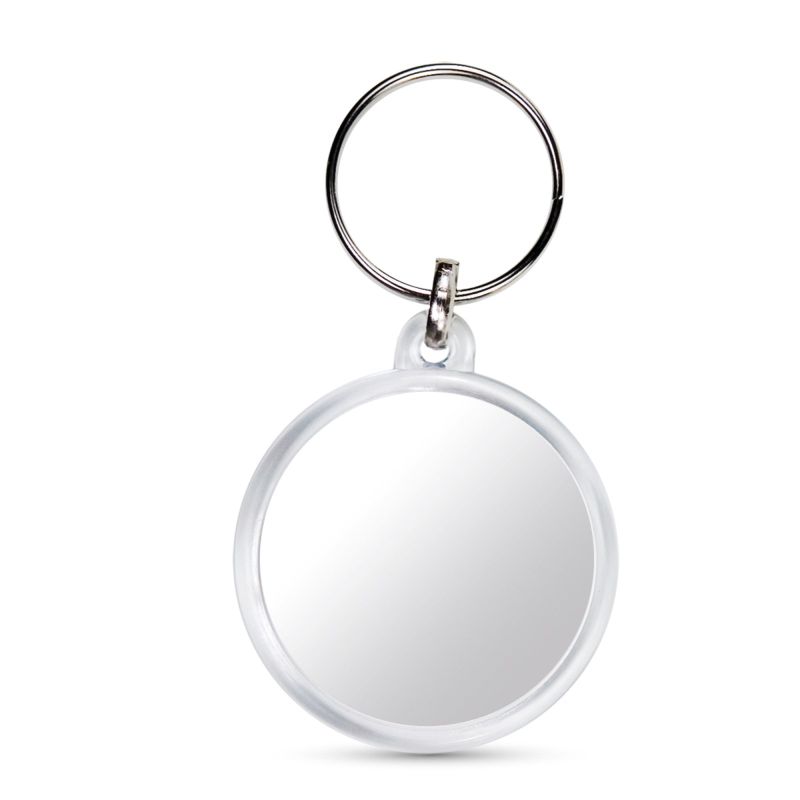 CR-37 Porta-chaves acrílico redondo 2 faces