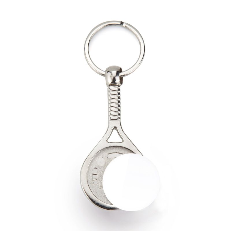 MPD Porta-chaves MPD raquete padel com 1 face, metal