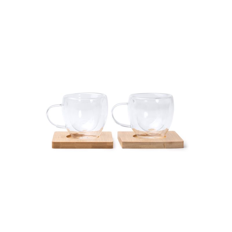 MUG SET ROBUS TRANSPARENT