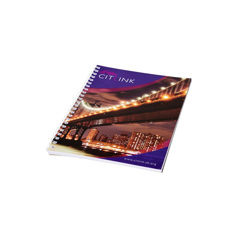 Caderno A5 espiral de arame Desk-Mate®