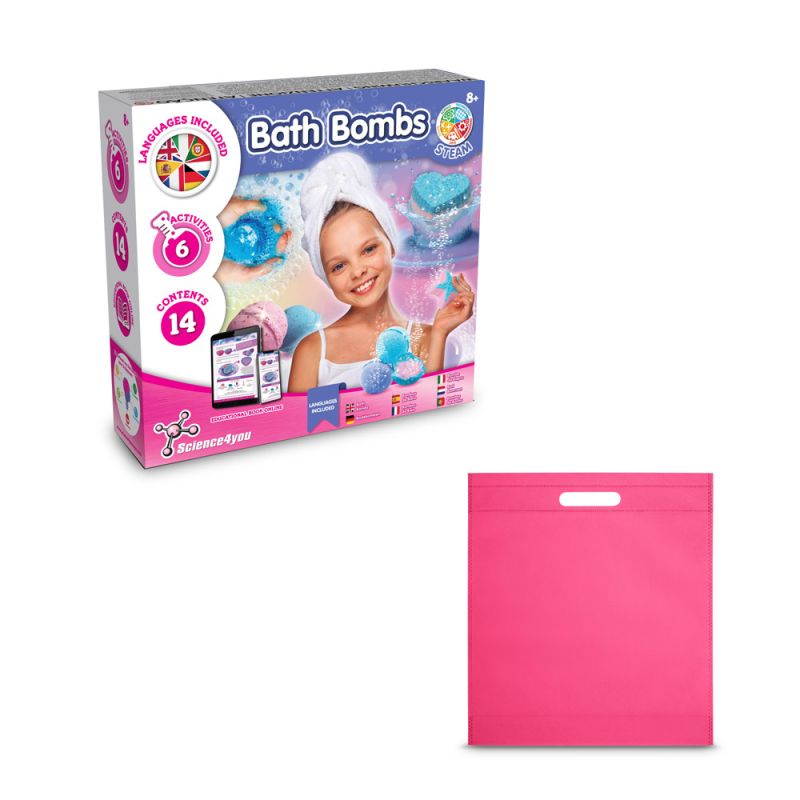 Bath Bombs Kit IV Brinquedo didático fornecido com saco de oferta em non-woven (80 g/m²)