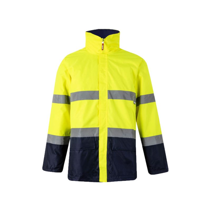 VL THEMIS Parka bicolor (190g/m²), em poliéster (100%), com revestimento em PU