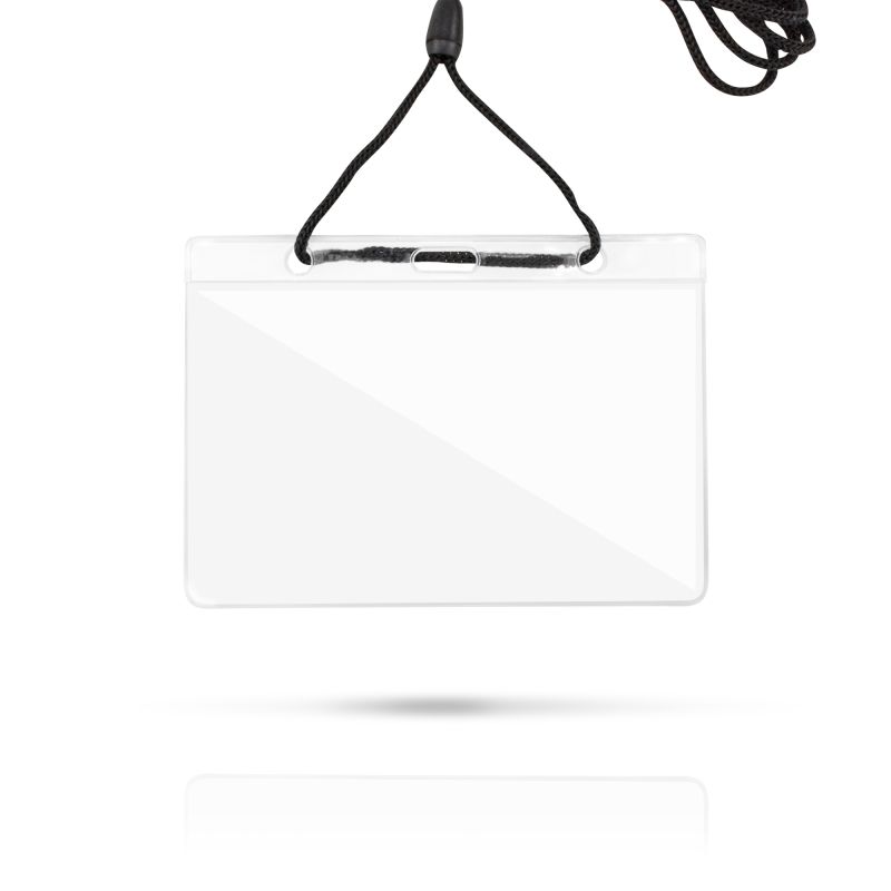 Fly Identificador em PVC, com fio de pescoço