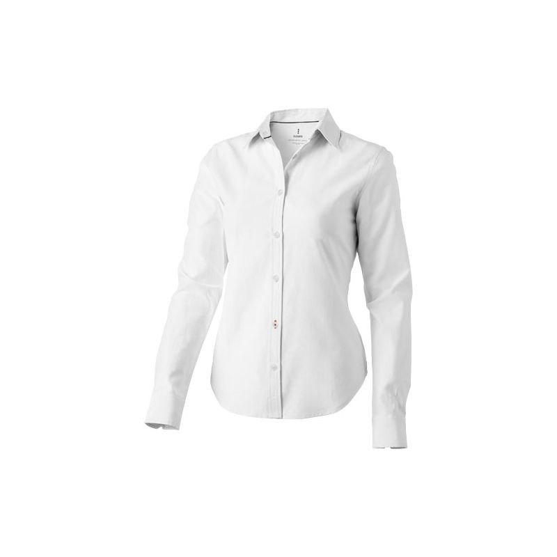 Camisa oxford manga comprida de mulher "Vaillant"