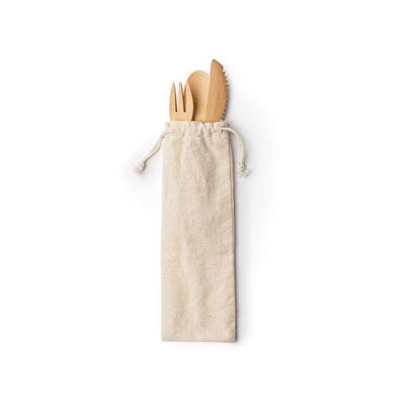 CUTLERY SET COLMER NATURAL