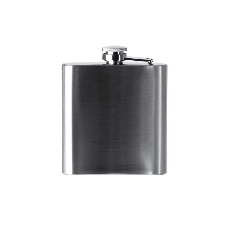 HIP FLASK WALKER SILVER