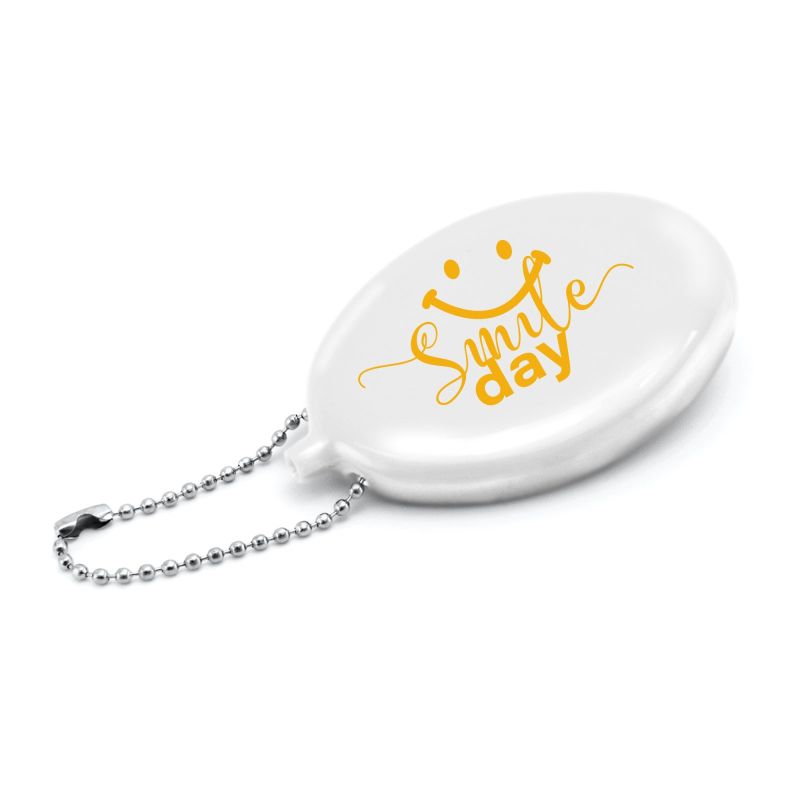 Mayn Porta-moedas em PVC com porta-chaves