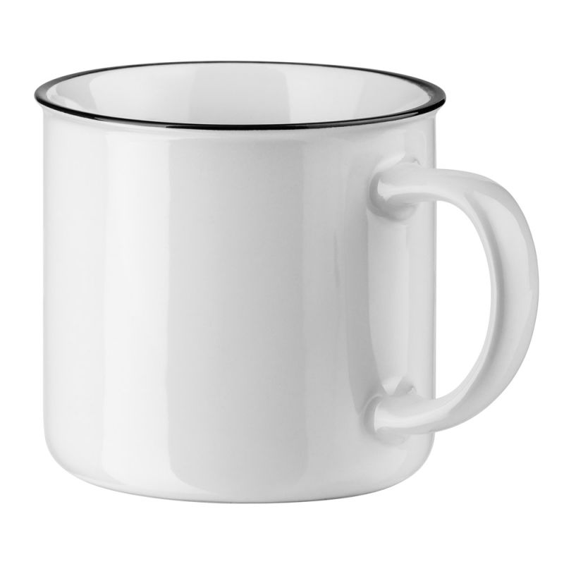 VERNON WHITE Caneca em cerâmica 340 mL