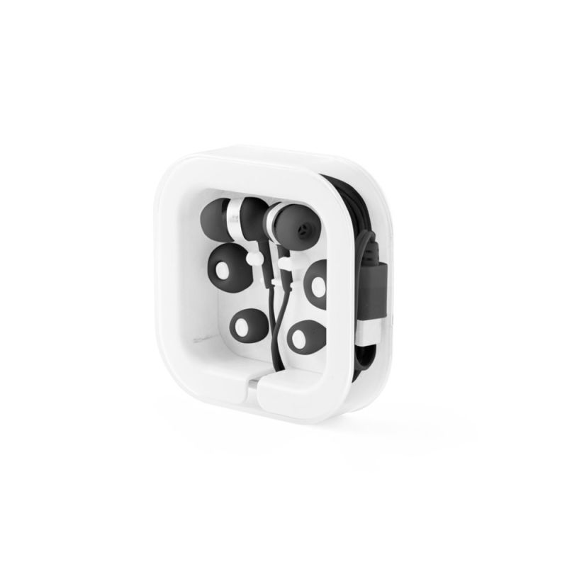 PRESLEY Auriculares com cabo USB-C 12 m e microfone incorporado em ABS