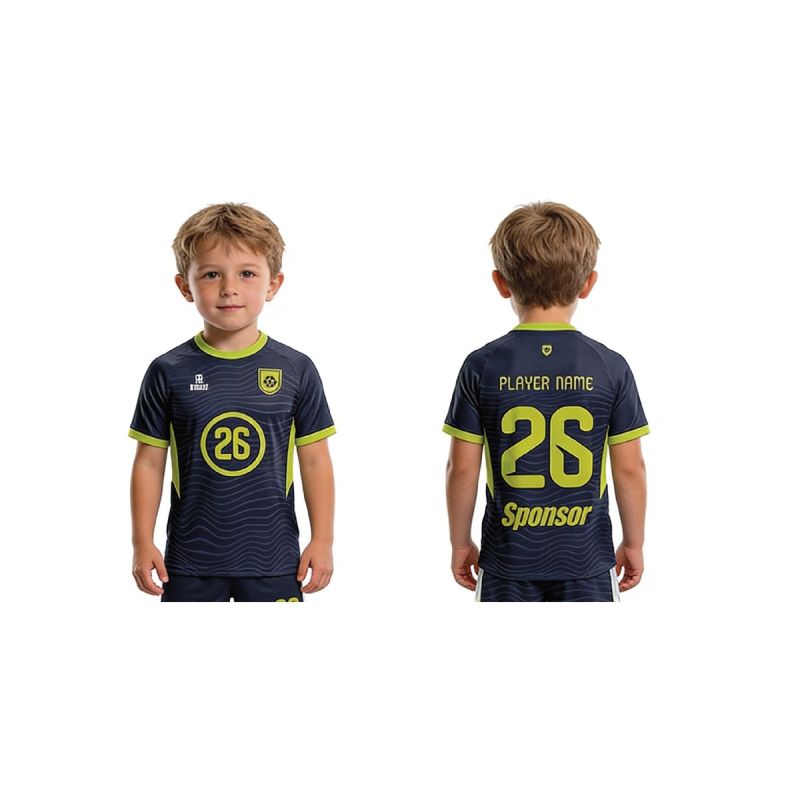 T-shirt Kinder Spielbekleidung 100% Personalisiert FARO, MIKROPERFORIERT