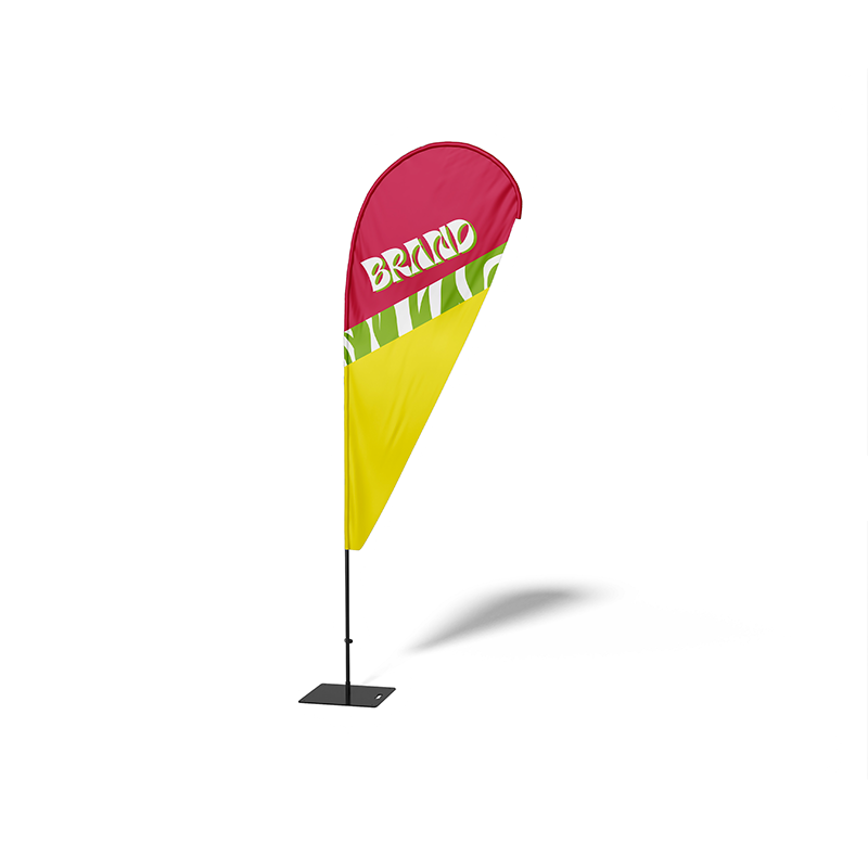 Drop-Flagge 100% Personalisiert, 2.2