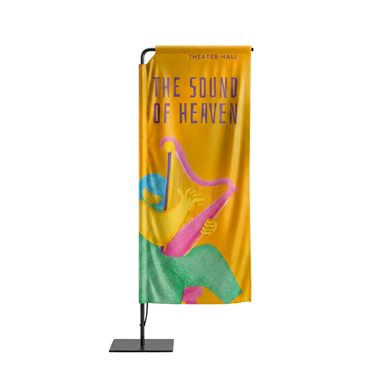 Rechteckige Flagge 100% Personalisiert, 3.0