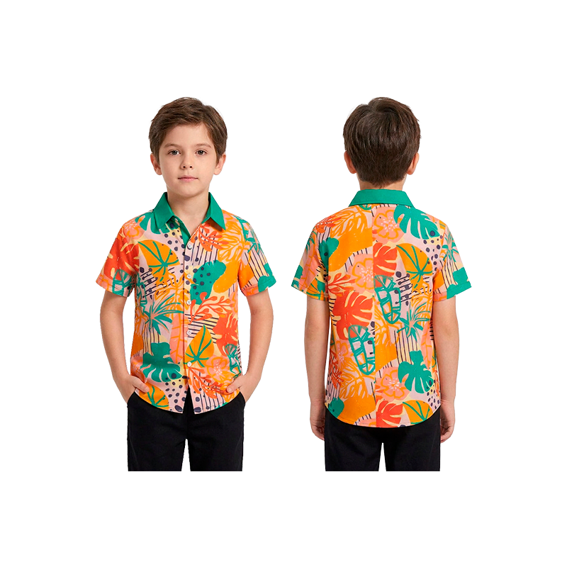 Kinderhemd 100% Personalisiert MEXIKO, GLATT