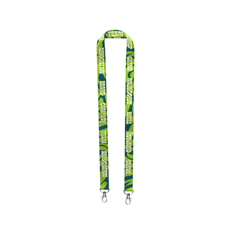 Lanyard 100% Personalisiert ZWEI KARABINER