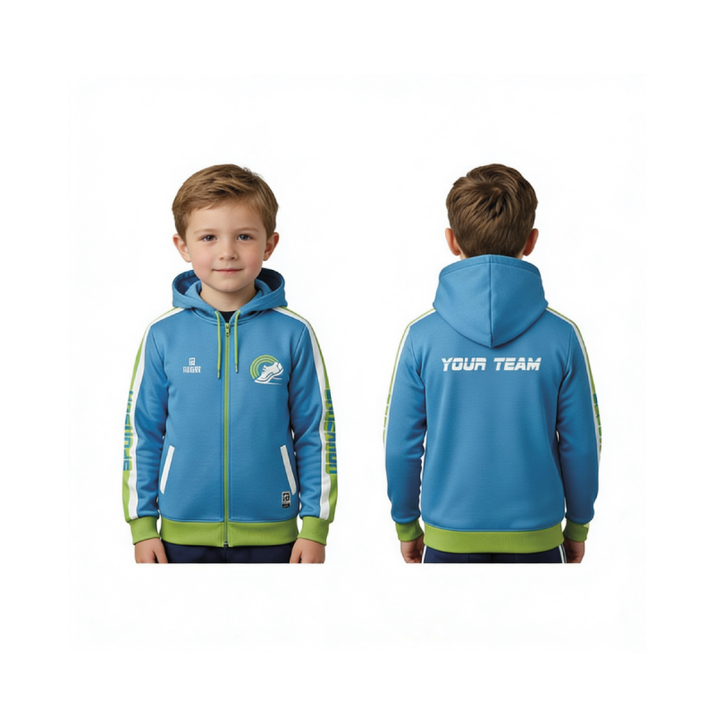 Kinder Trainingsjacke 100% Personalisiert LEGEND, INTERLOCK
