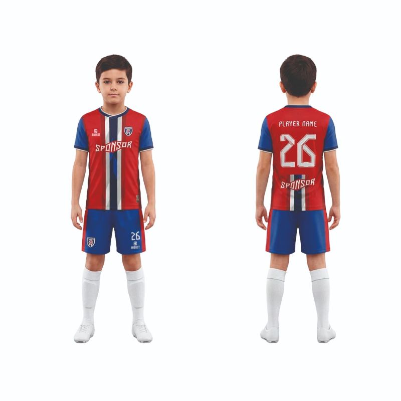 Kinder Spielbekleidung 100% Personalisiert FUNCHAL, MIKROPERFORIERT