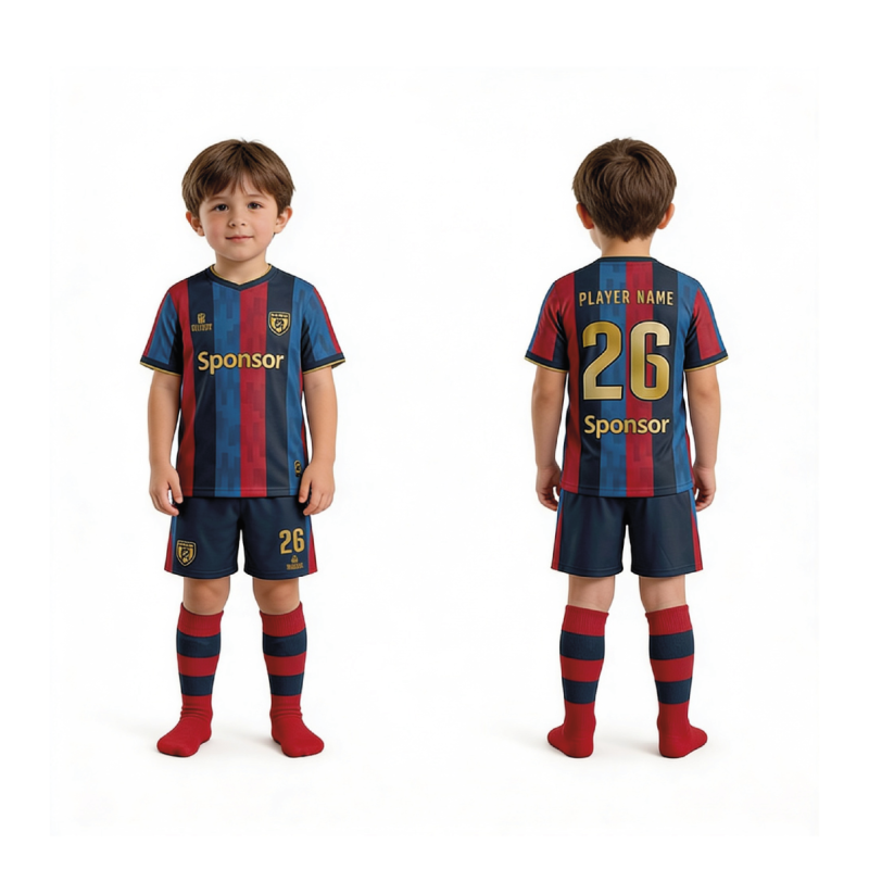 Kinder Spielbekleidung 100% Personalisiert FUNCHAL, GLATT