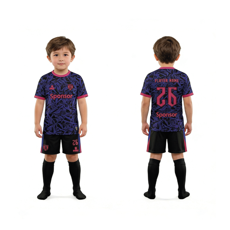Kinder Spielbekleidung 100% Personalisiert VISEU, MIKROPERFORIERT
