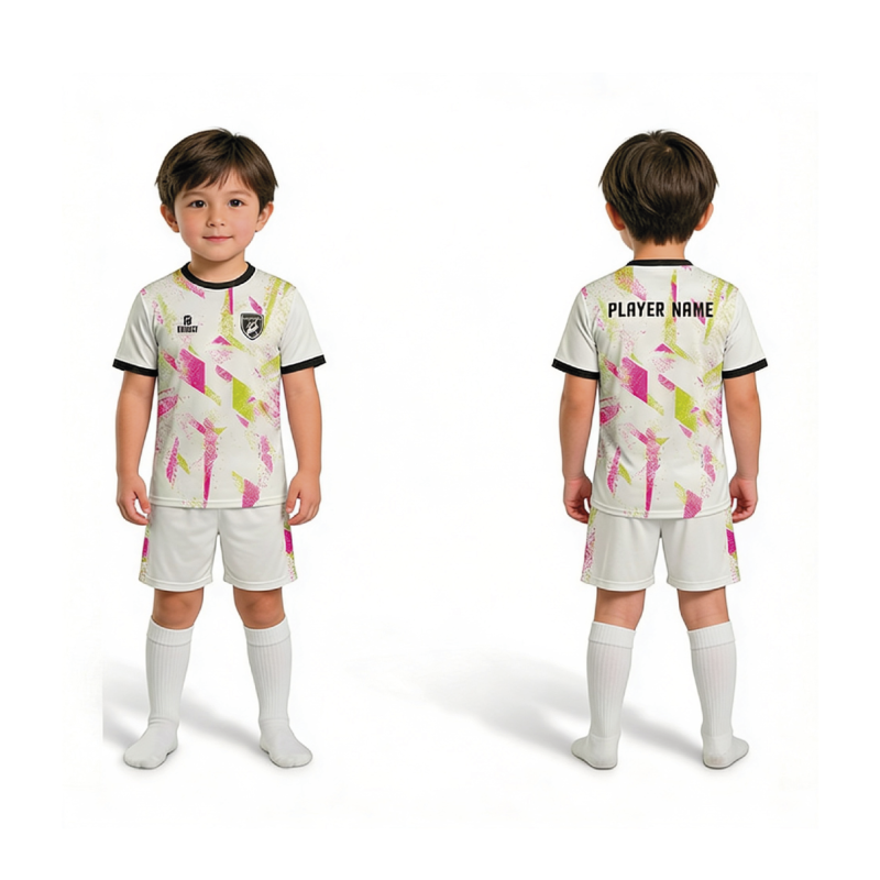 Kinder Spielbekleidung 100% Personalisiert COURT, MIKROPERFORIERT
