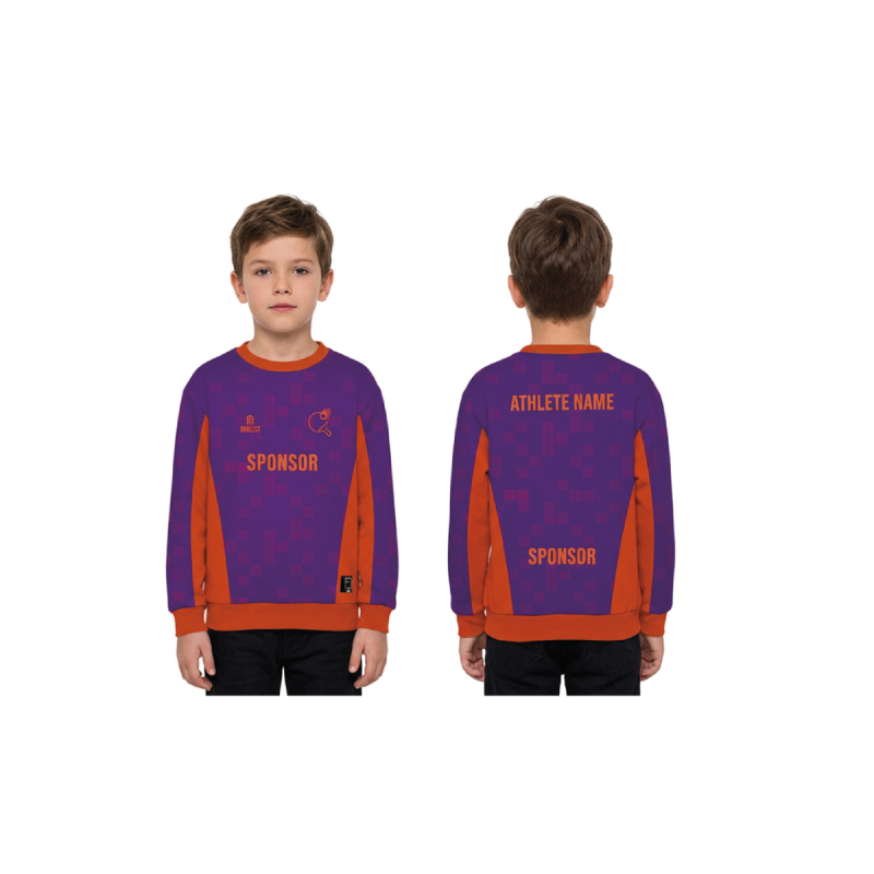 Kinder Sweatshirt 100% Personalisiert CLUB, INTERLOCK