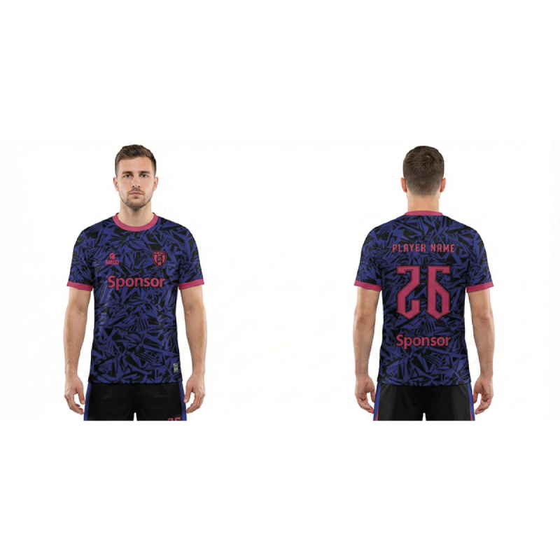 T-shirt Spielbekleidung 100% Personalisiert VISEU, MIKROPERFORIERT