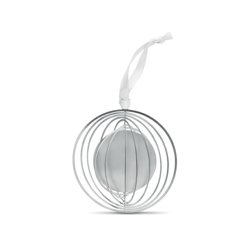 Decoração redonda com fita