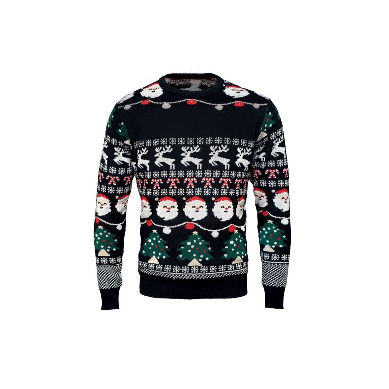 Camisola Natal luzes LED S/M
