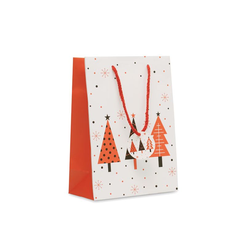 Saco de papel de oferta médio