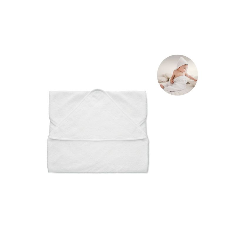 Toalha de bebé com capuz