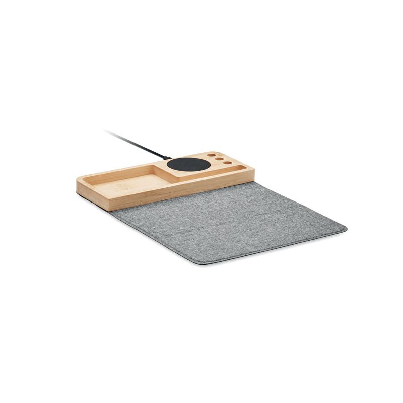 Carregador sem fios bambu 15W