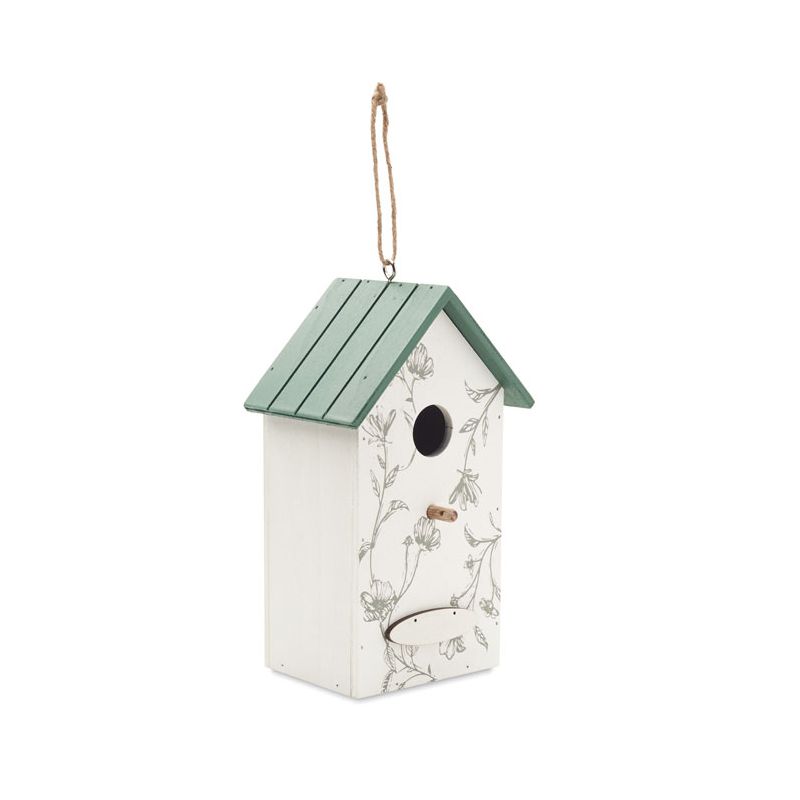 Casa pássaros em contraplacado