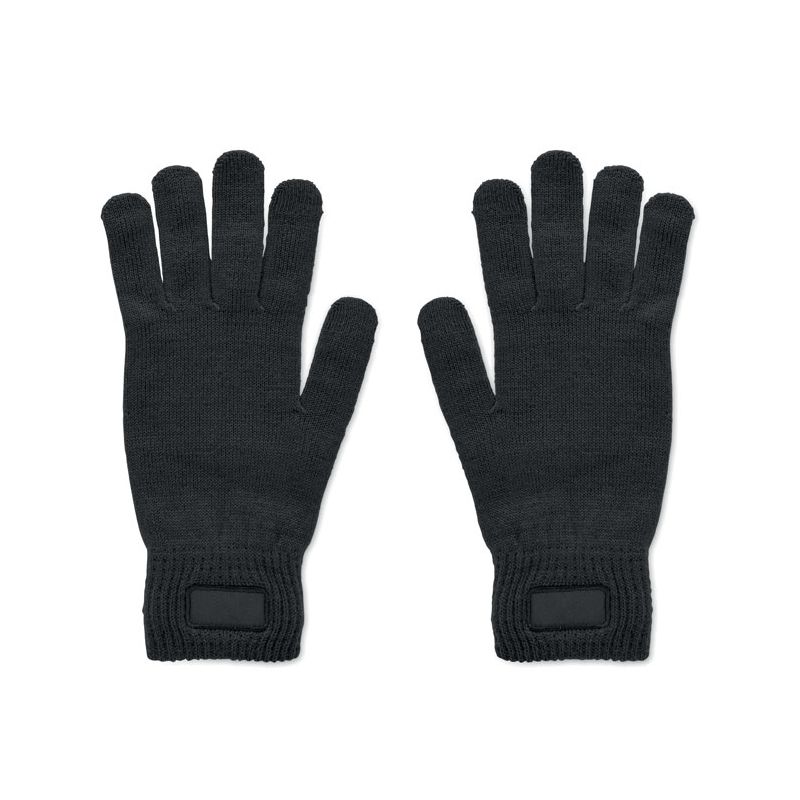 Luvas de malha em RPET