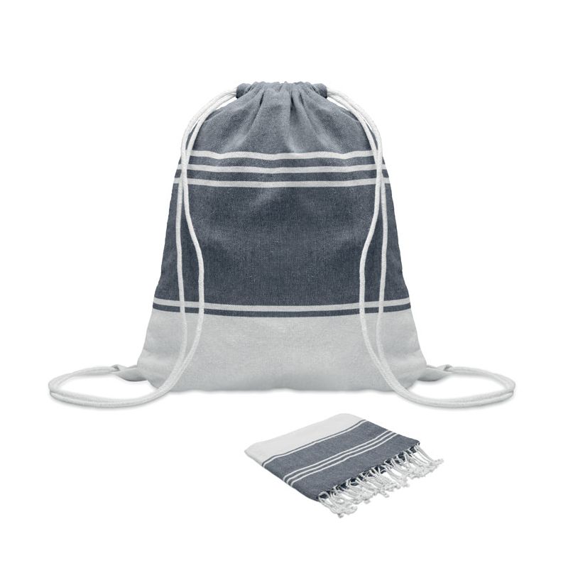 Toalha de praia com bolsa