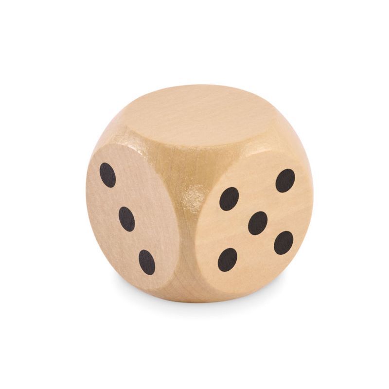 Dados de madeira Schima 5cm di