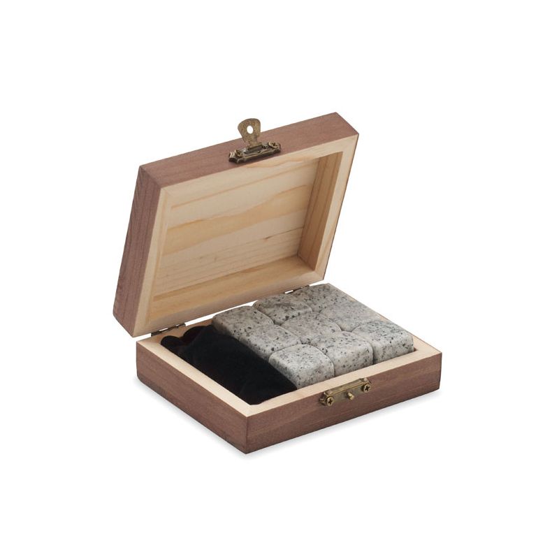 Caixa com 9 pedras de gelo