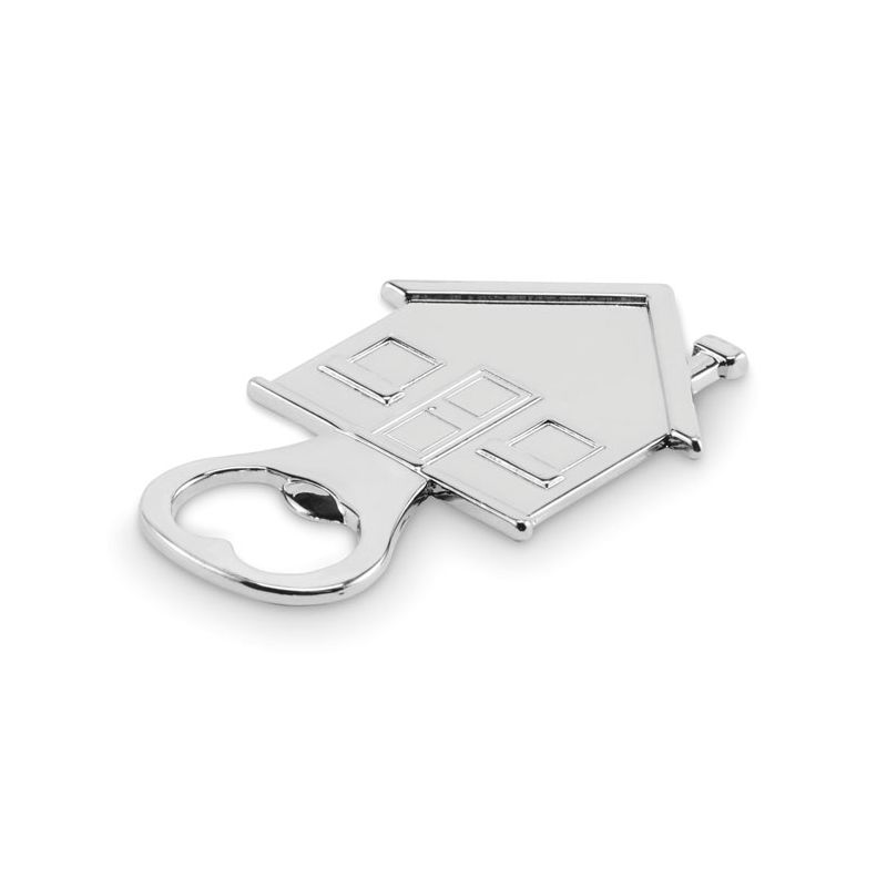 Abre-garrafas em forma de casa