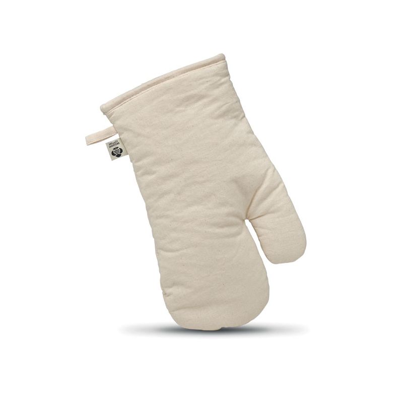 Luva forno de algodão orgânico