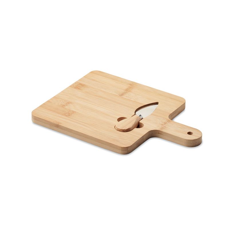Set de queijo em bambu
