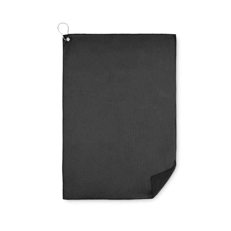 Toalha de golf RPET com gancho