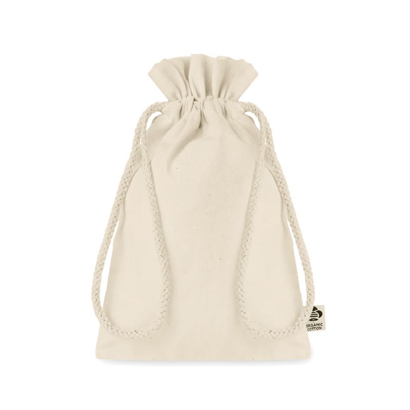 Pequeno saco de algodão