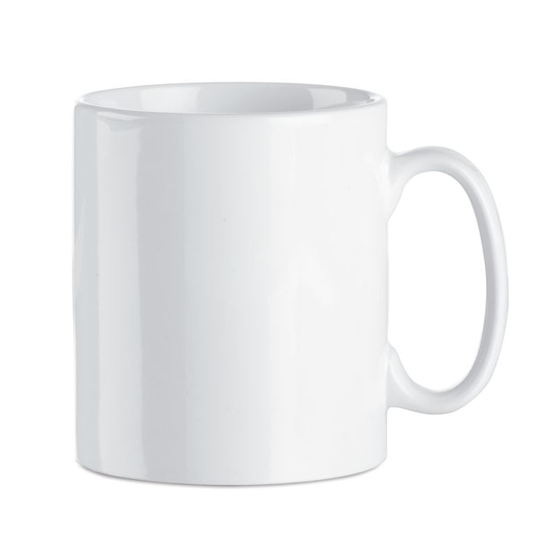 Caneca cerâmica subl. 300 ml