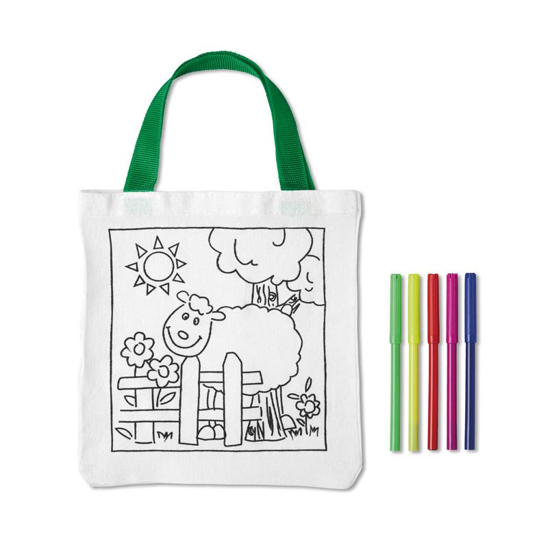 Bolsa para colorir